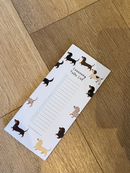 Loooooong ToDo-List - Dackel Edition