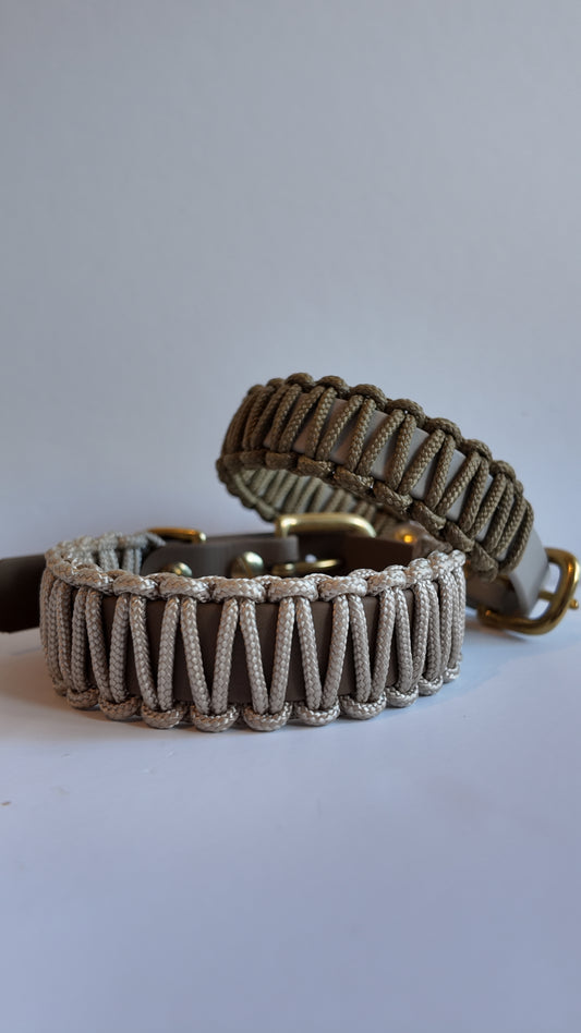 Paracord x Biothane Halsband