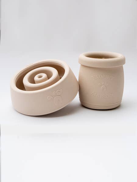 Yoomy Pot Beschäftigungsspielzeug, sandfarben