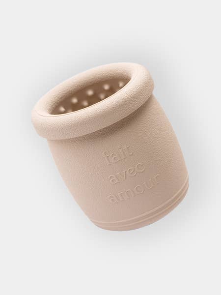 Yoomy Pot Beschäftigungsspielzeug, sandfarben