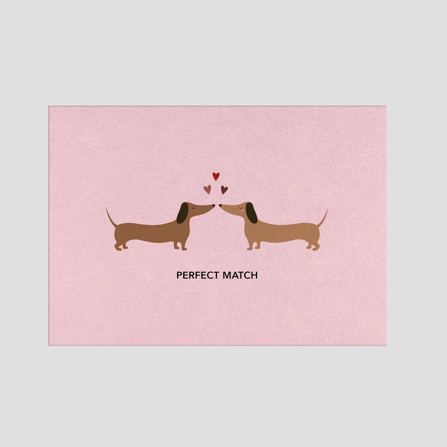 Postkarte - Perfect Match - Naturbedacht