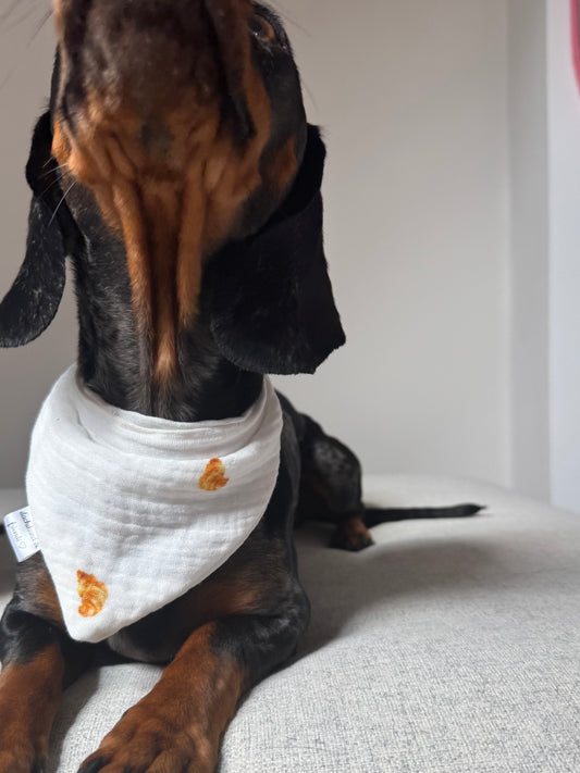 Musselin Halstuch CROISSANT