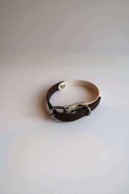 Mix&Match BioThane Halsband dreifarbig