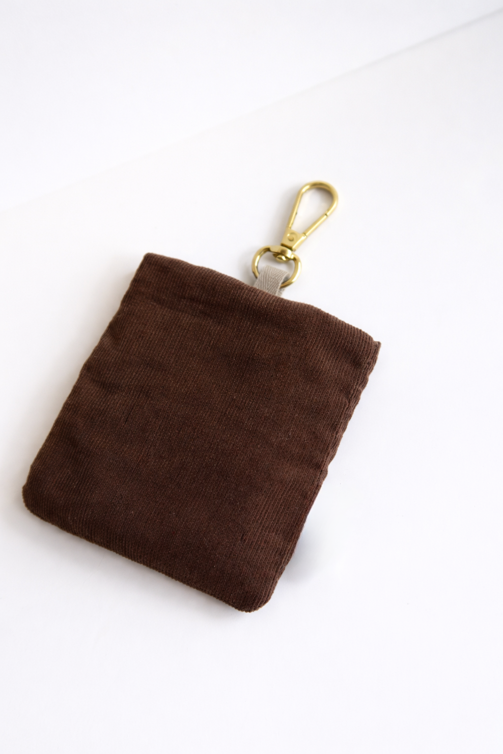 Leckerlibeutel Babycord braun