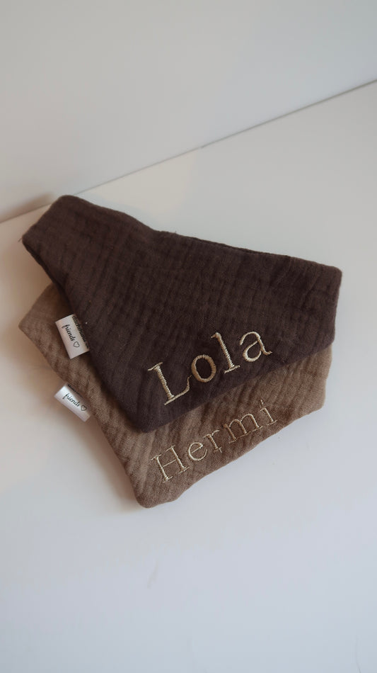 Musselin Halstuch BASIC AUTUMN