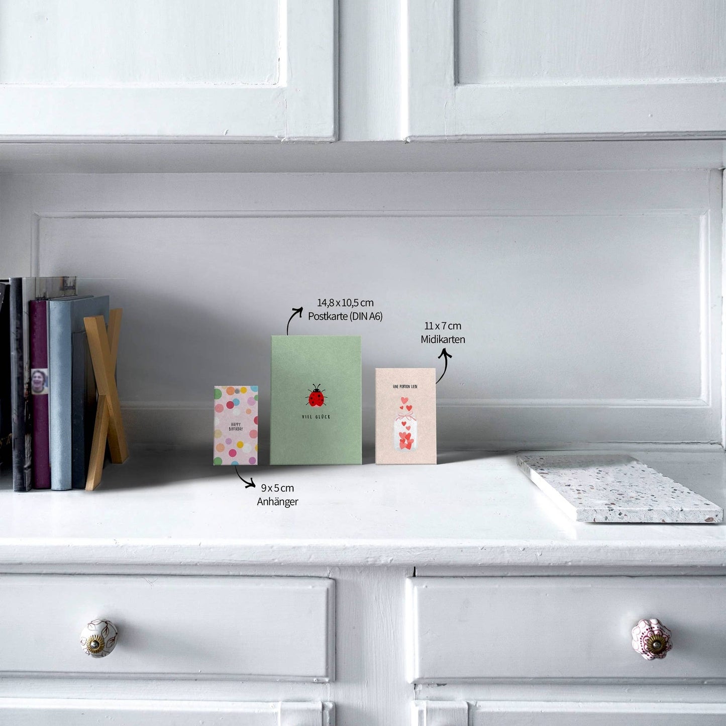 Postkarte - Better together - Naturbedacht