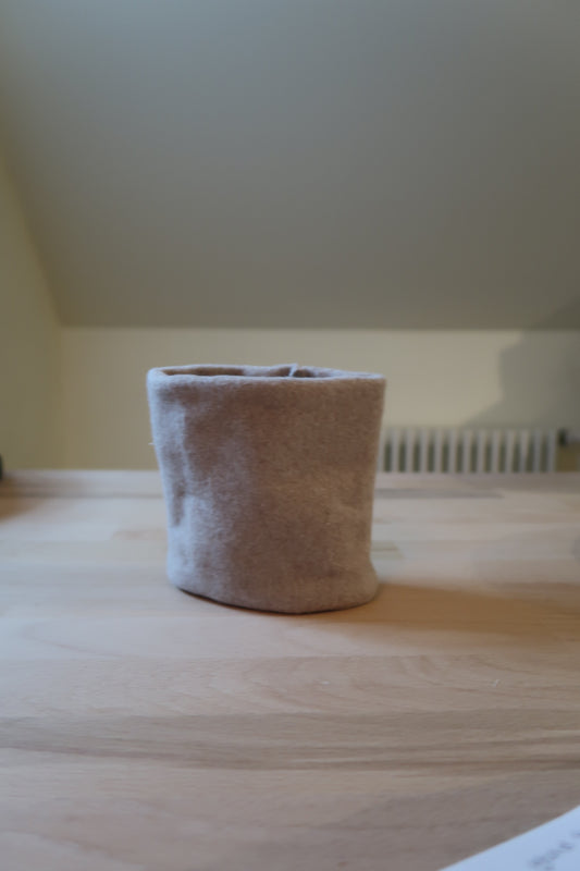 Fleeceloop taupe XXS