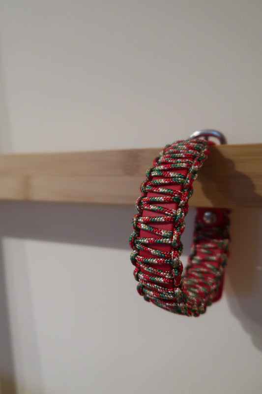 Paracord x Biothane Halsband SANTA LE