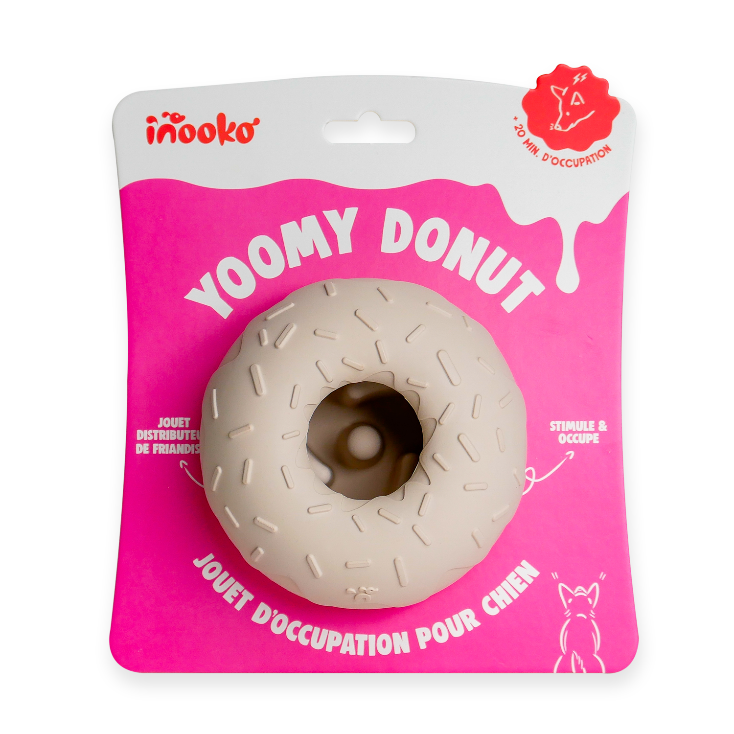 INOKOO - Yoomy Donut beige