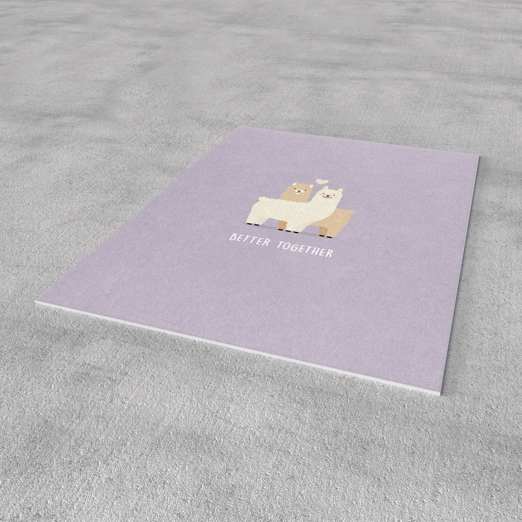 Postkarte - Better together - Naturbedacht