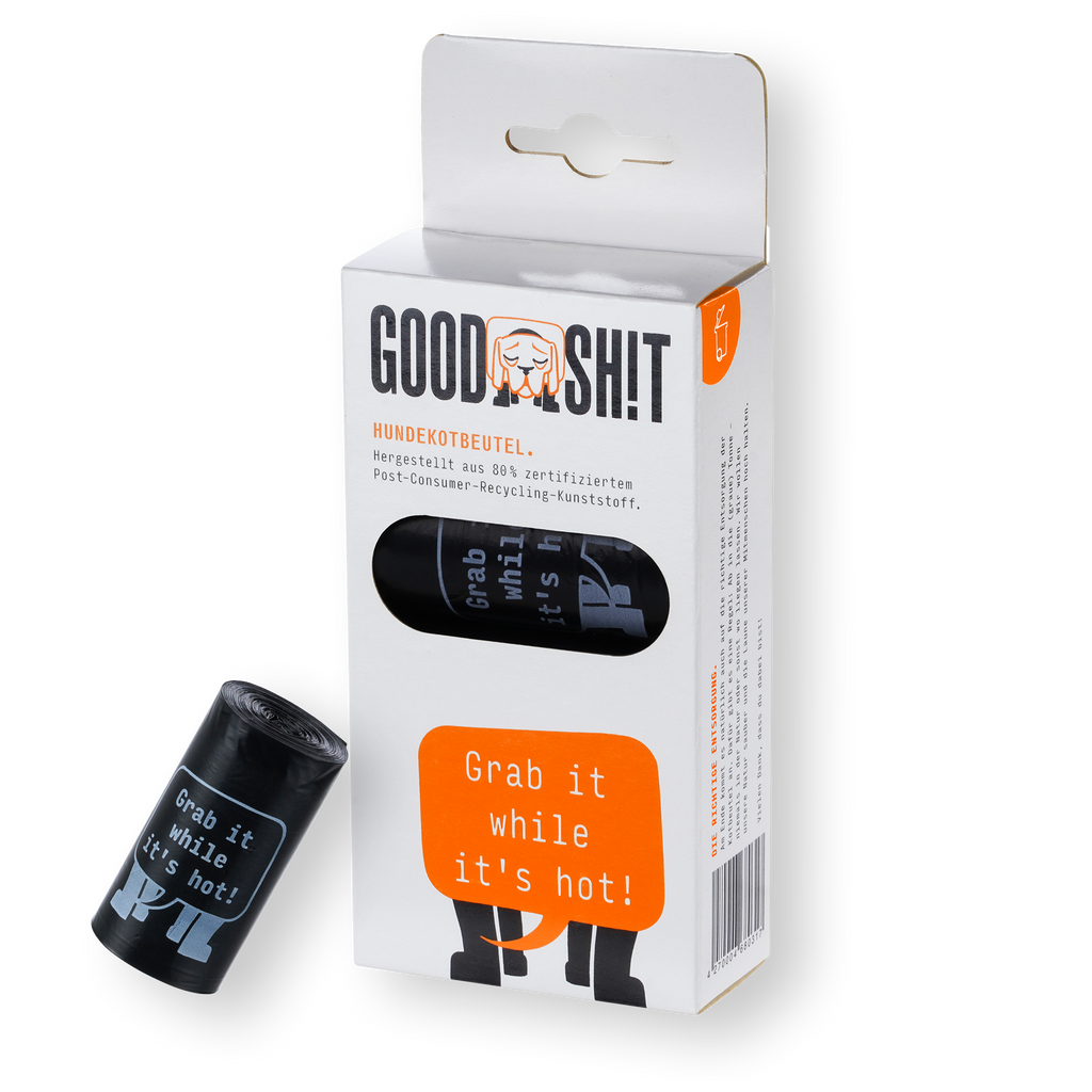 GOODSH!T Hundekotbeutel - 4-er Box