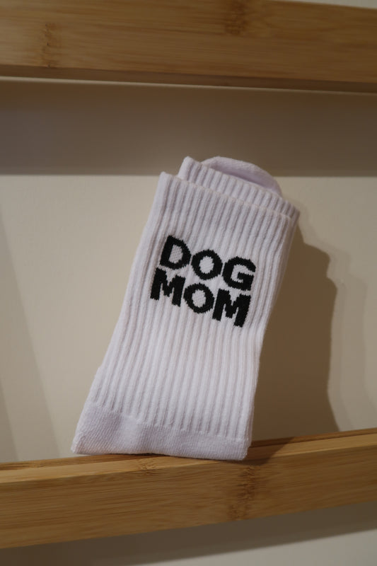 DOG MOM Socken - Black Edition