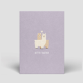 Postkarte - Better together - Naturbedacht