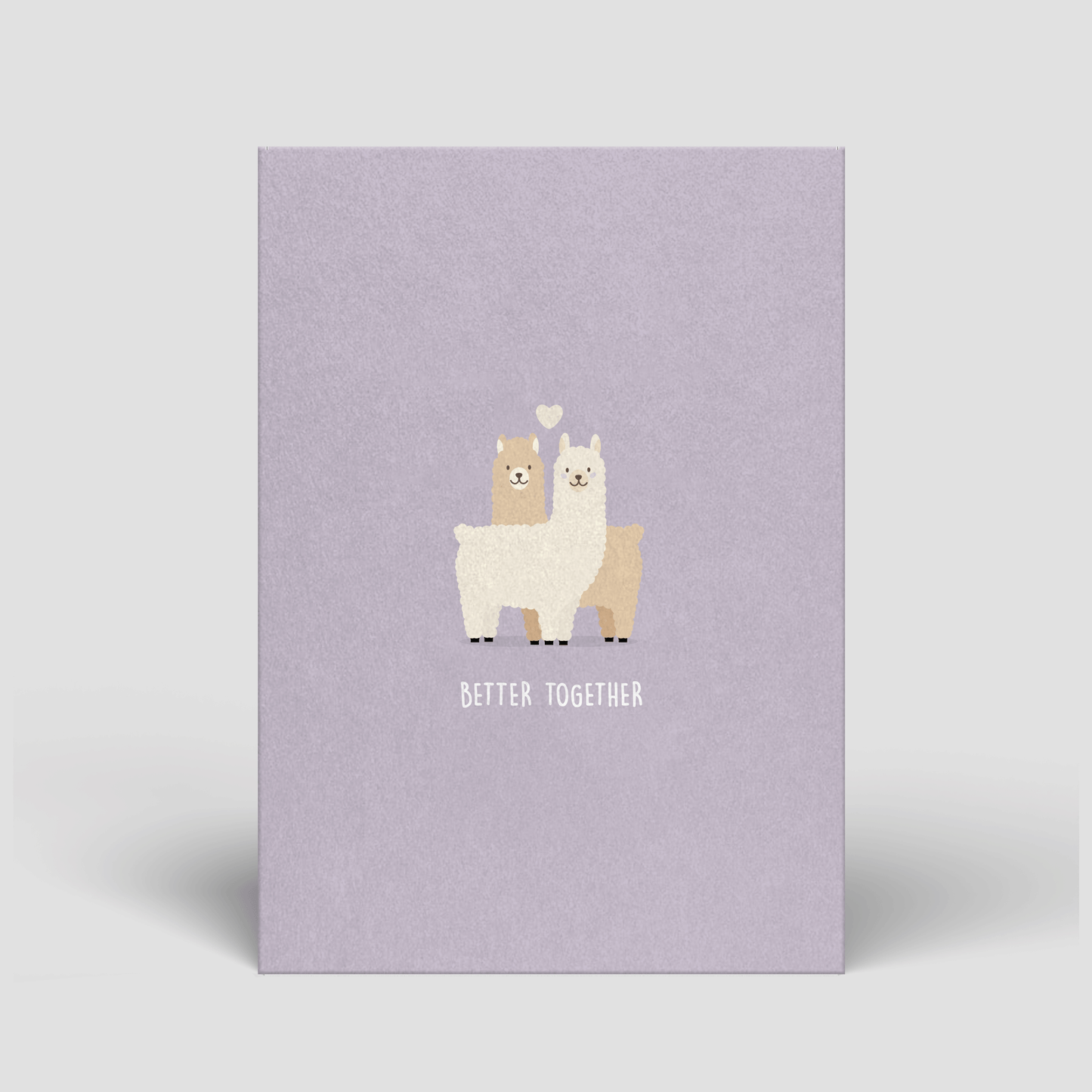 Postkarte - Better together - Naturbedacht