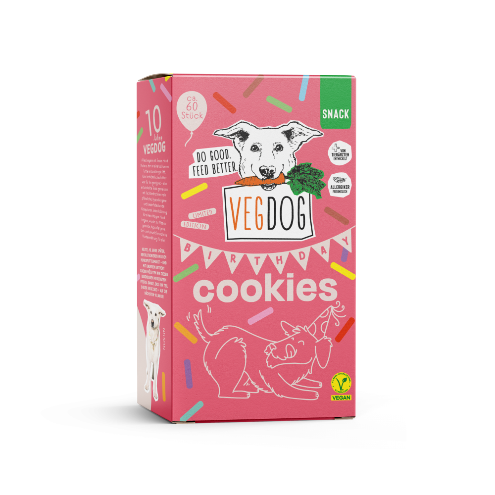 VEGDOG -BIRTHDAY COOKIES