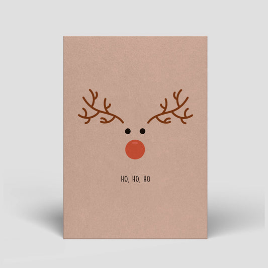 Postkarte - Weihnachten - Naturbedacht
