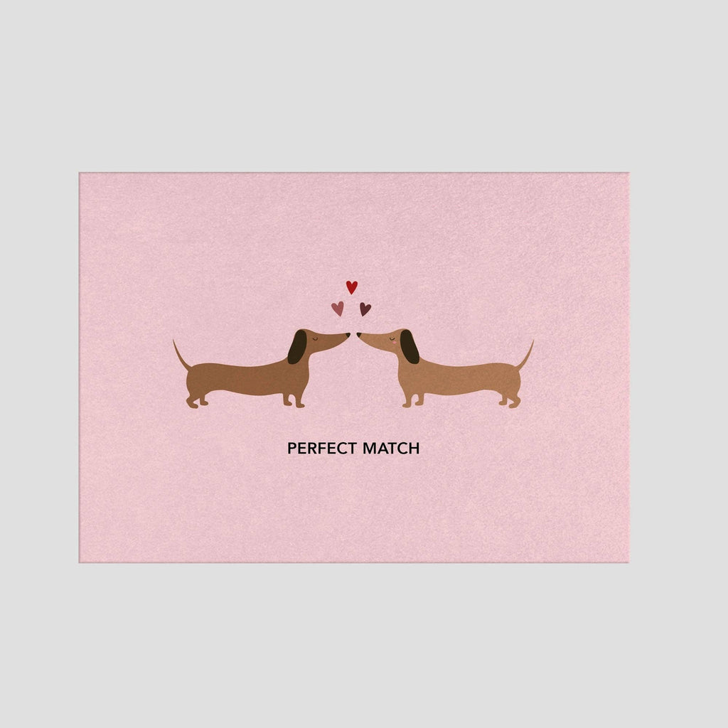 Postkarte - Perfect Match - Naturbedacht