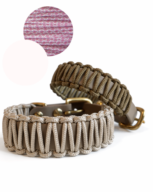 WANNA DO Paracord x Biothane Halsband