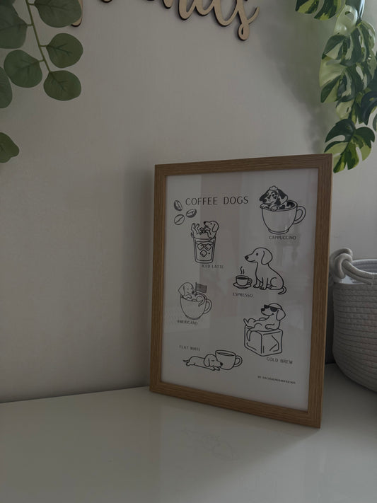 Poster Coffee Dogs