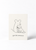 Postkarte - „Goldiemaus“