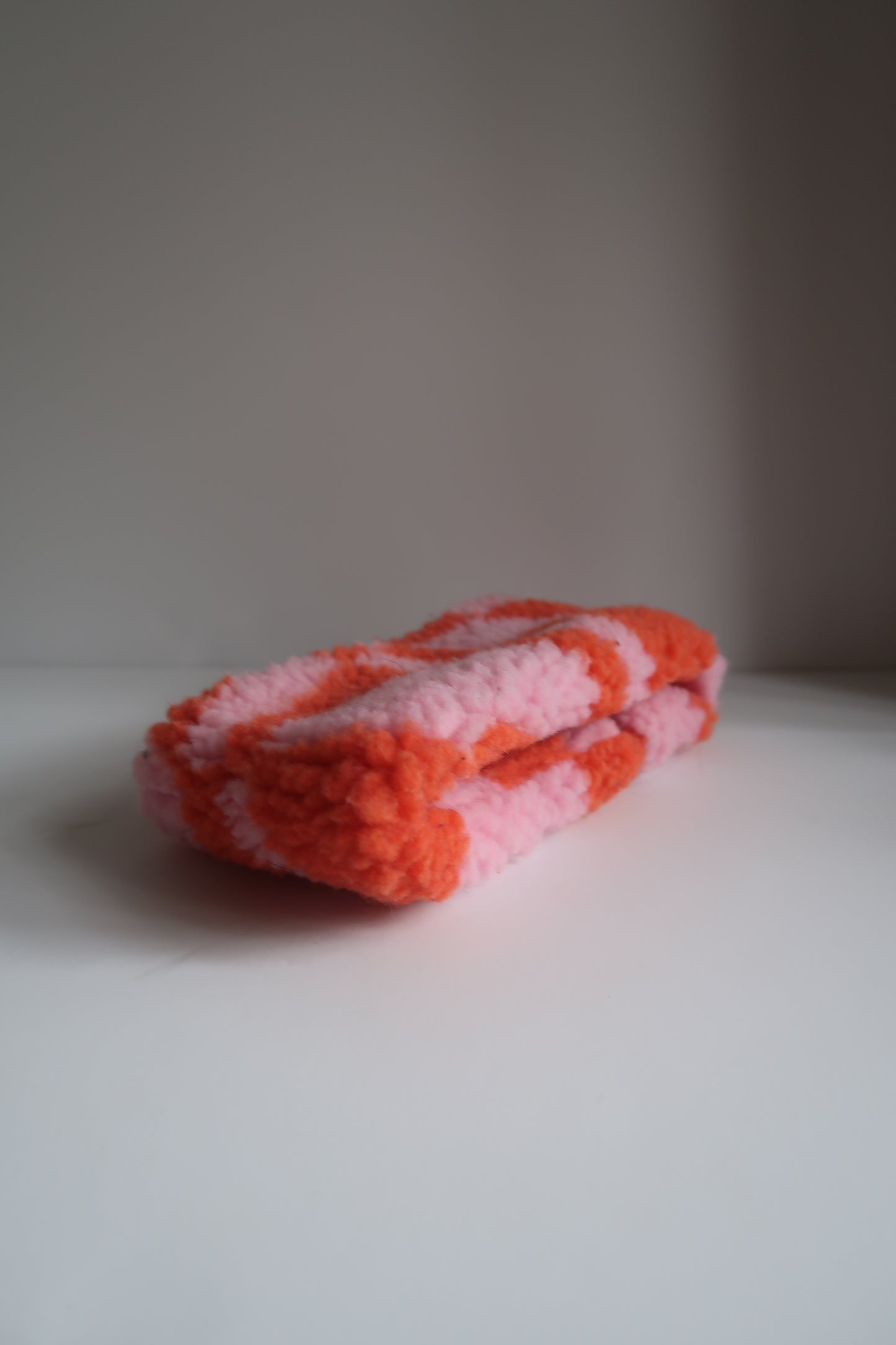 Teddyloop orange/rosa