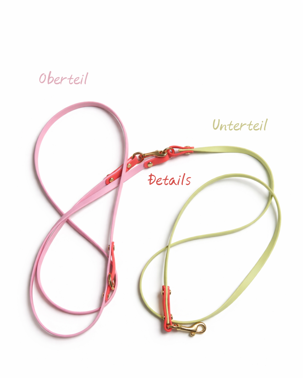 Mix & Match TrioLine - BioThane® Crossbody Leine