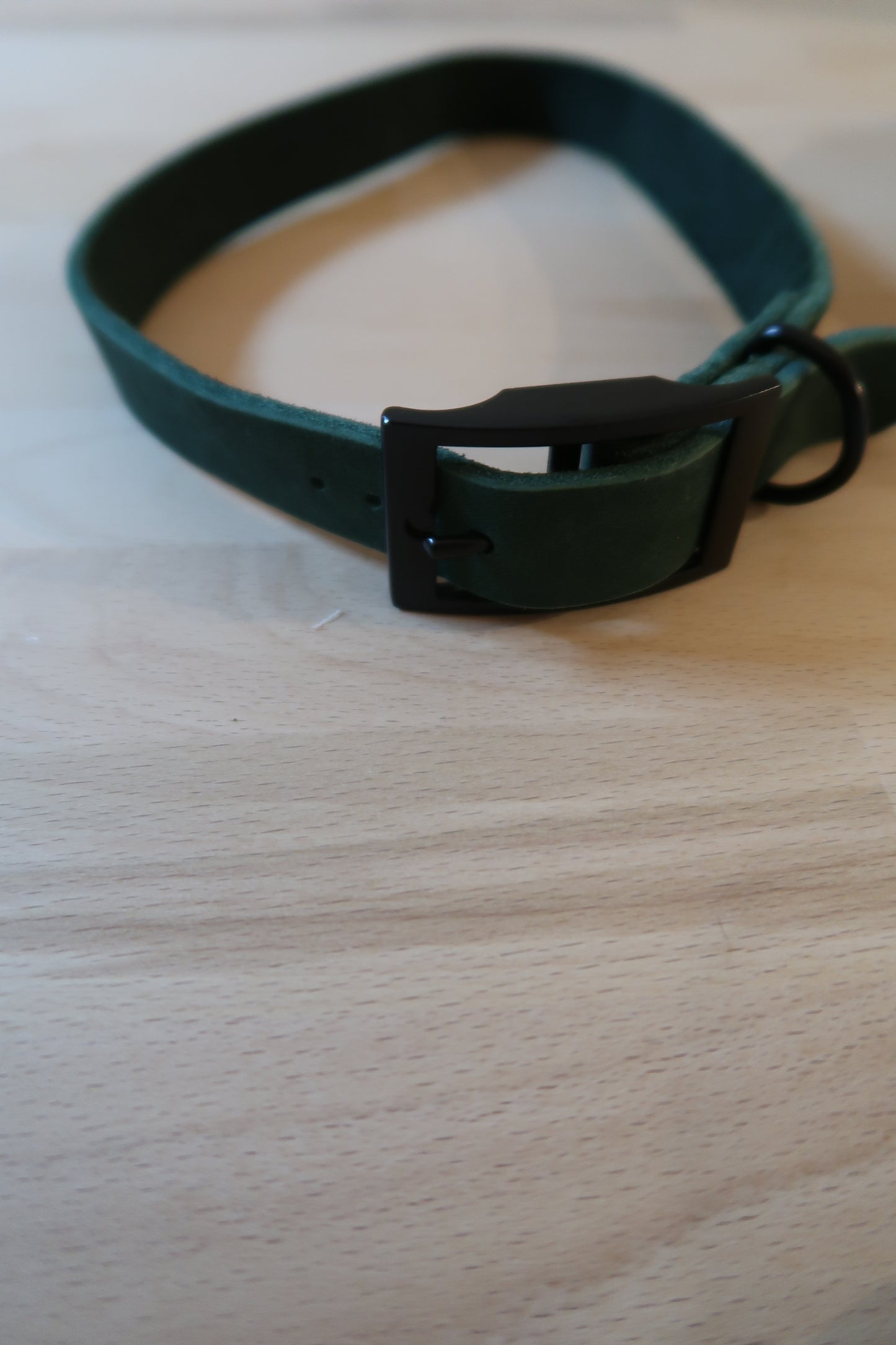 Fettleder Halsband HU: 51-54cm