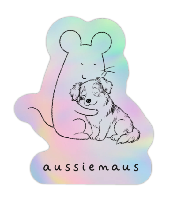 Sticker - „Aussiemaus“