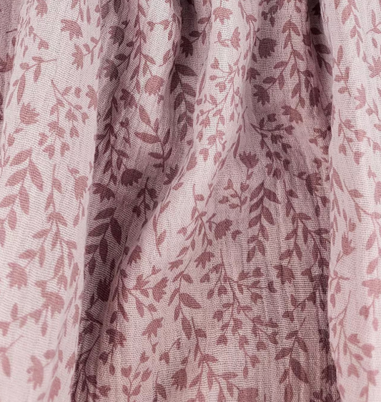 Musselin Halstuch ROSE BLOOMY