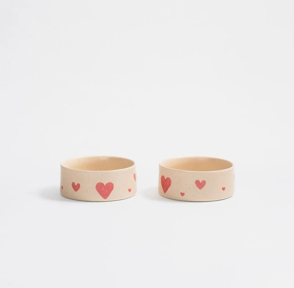 EGG BACK HOME - Cozy Hearts Näpfe Set