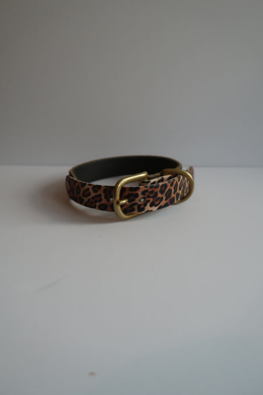 LEO x Fettleder Halsband
