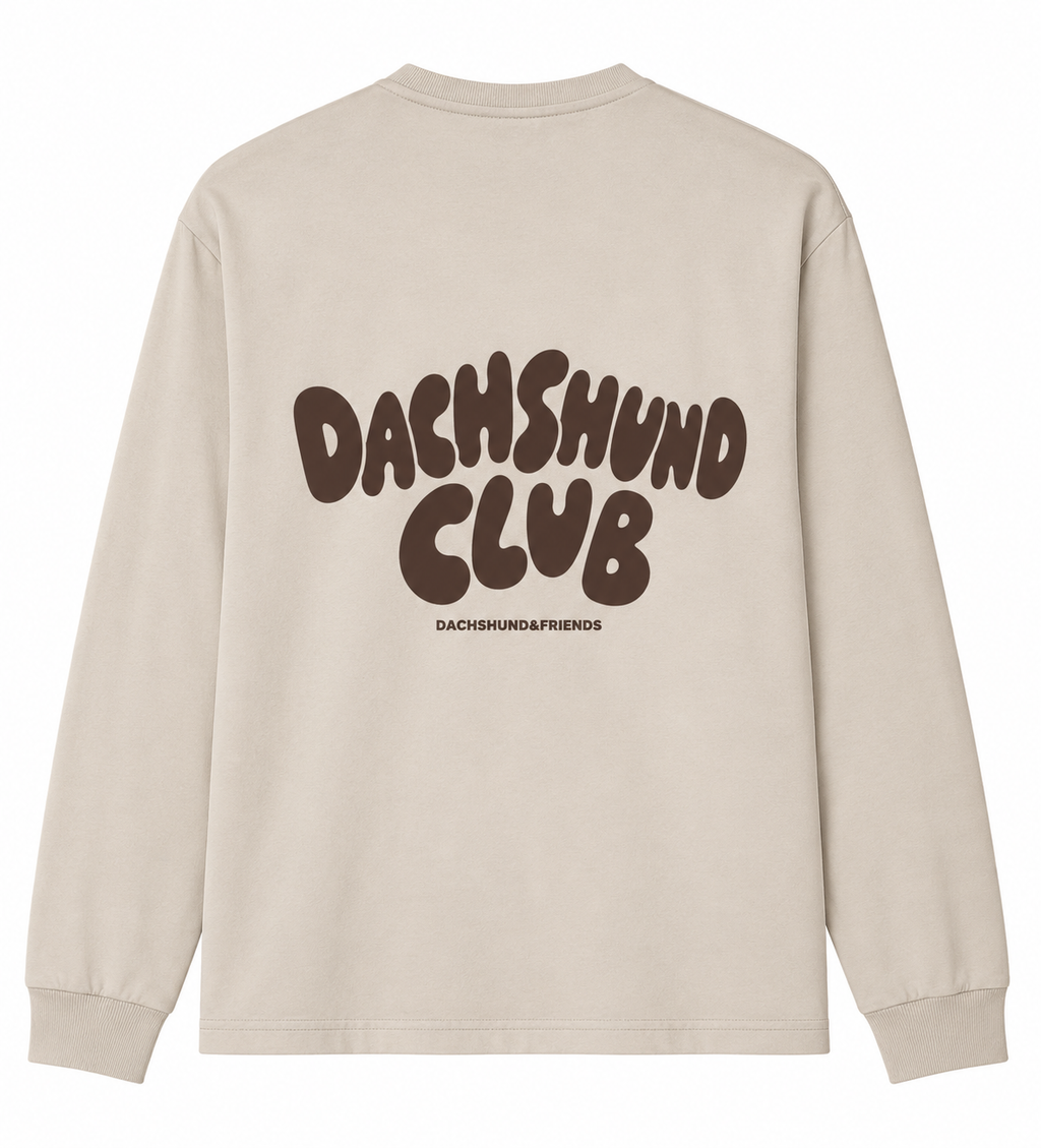 Langarmshirt - "Dachshund Club"
