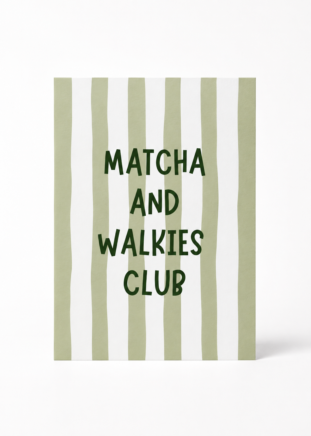 Postkarte - Matcha & Walkies