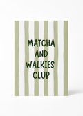 Postkarte - Matcha & Walkies