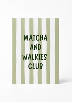 Postkarte - Matcha & Walkies