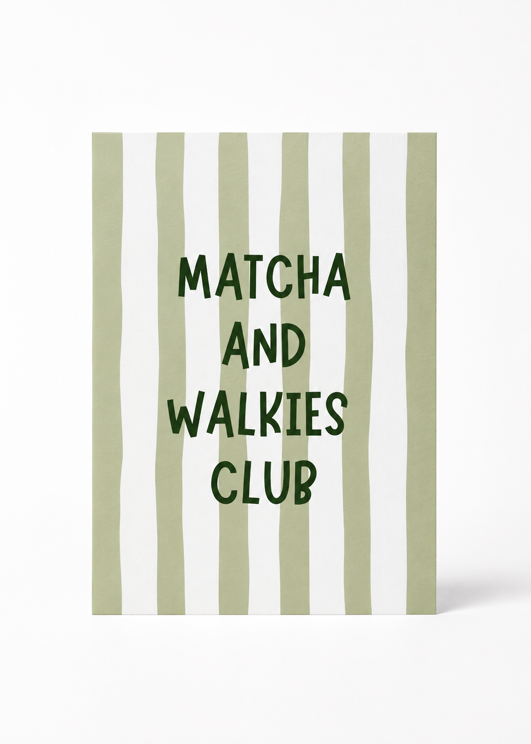Postkarte - Matcha & Walkies