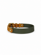 Mix&Match - Fettleder x BioThane® DUO Halsband