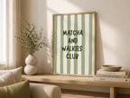 Matcha & Walkies Poster