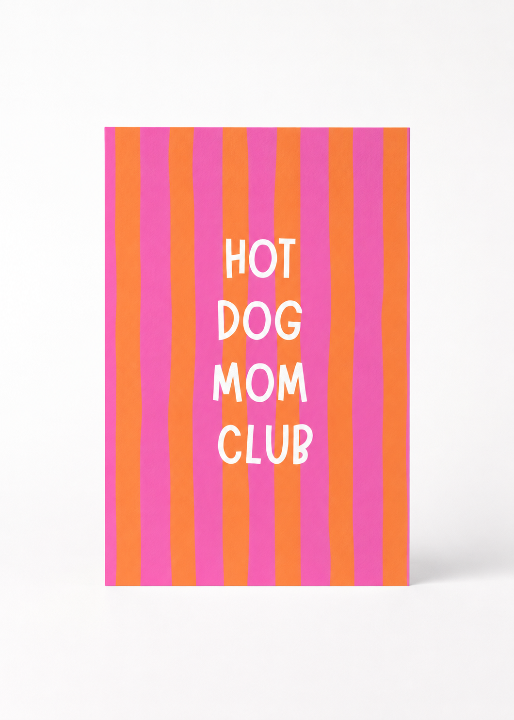 Postkarte - Hot Dog Mom