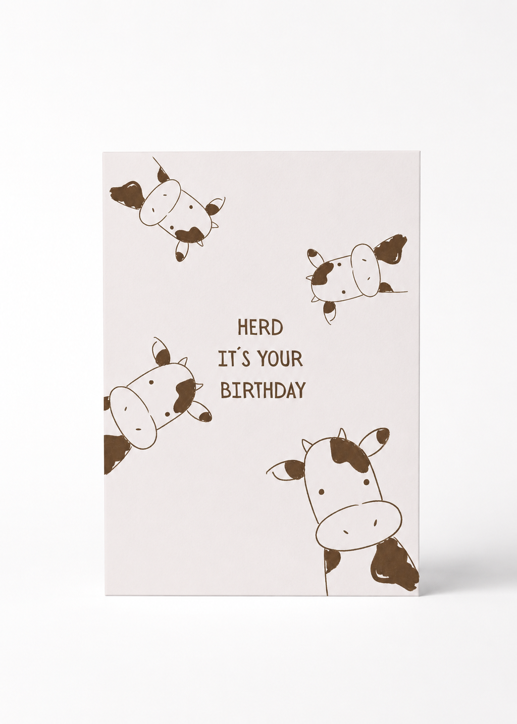 Postkarte - Herd It´s Your Birthday