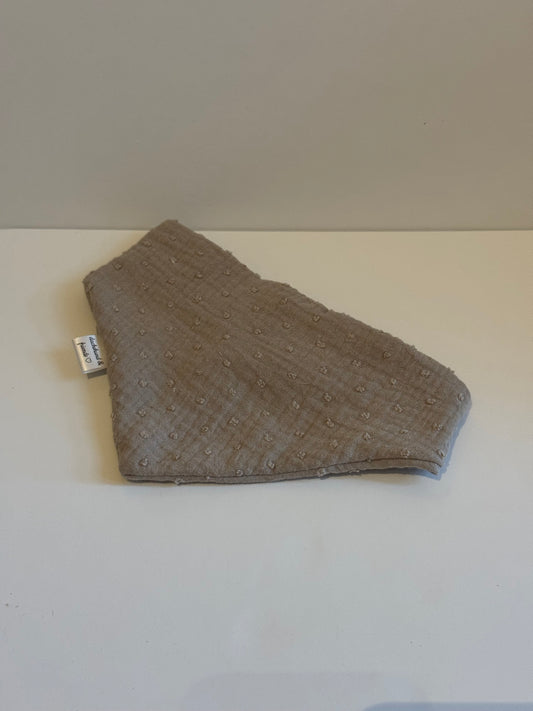Musselin Halstuch BEIGE DOTS