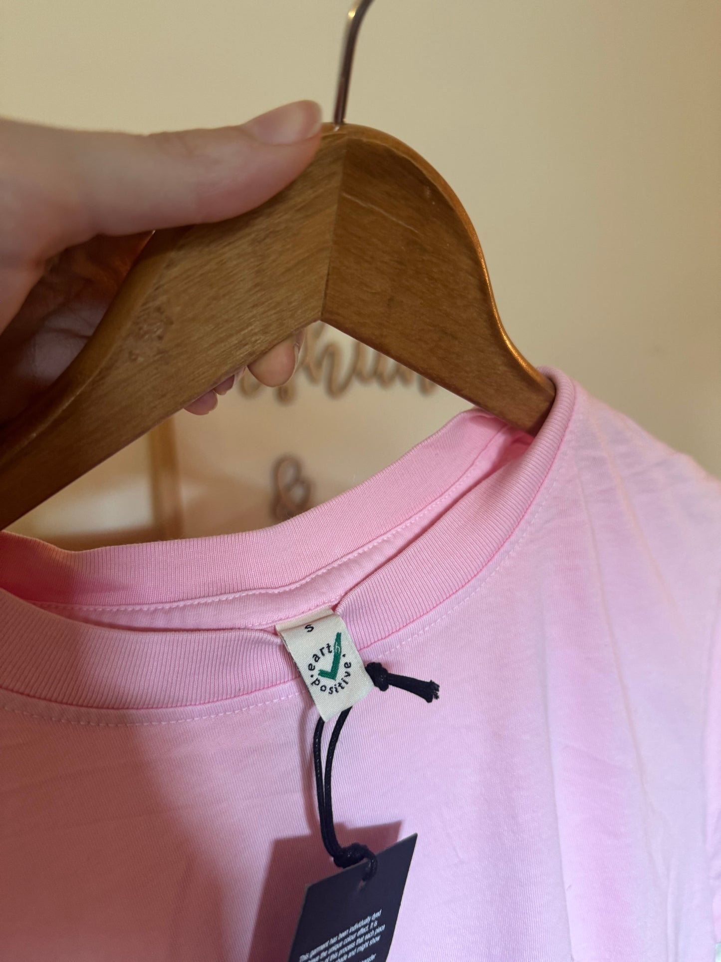 T-Shirt „Everyday Walkies Club“ rosa