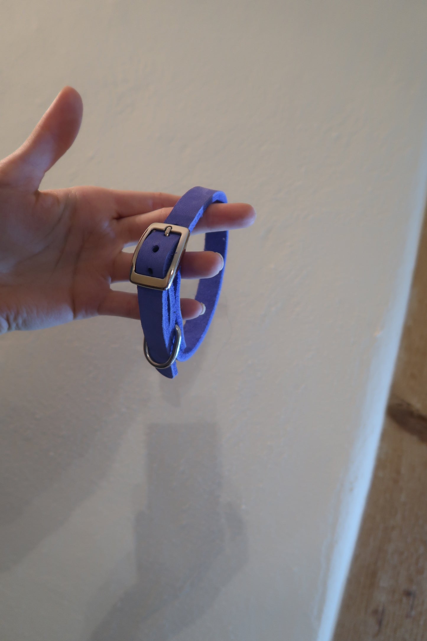 Fettleder Halsband HU: 24-26cm