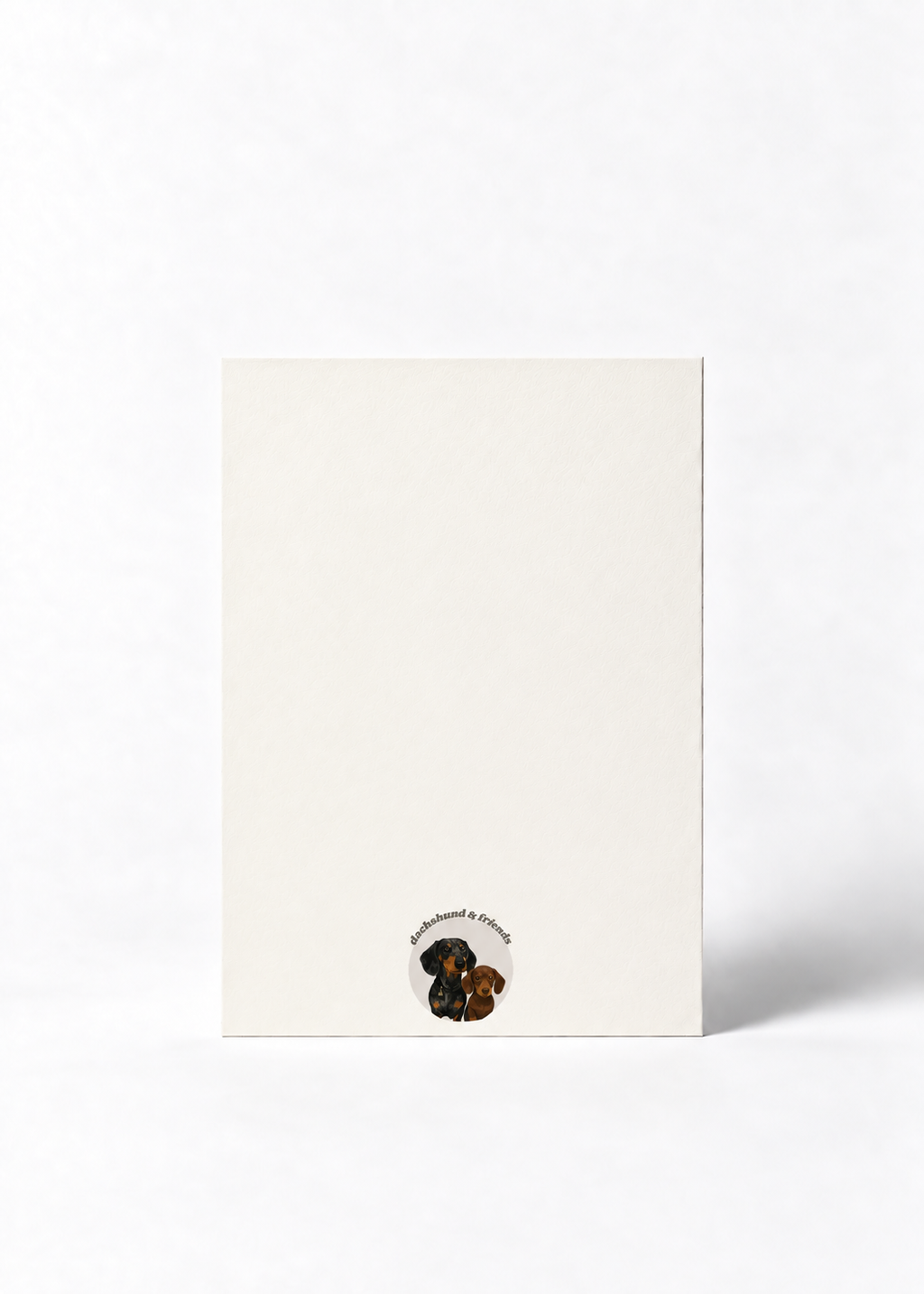 Postkarte - „Dackelmaus“