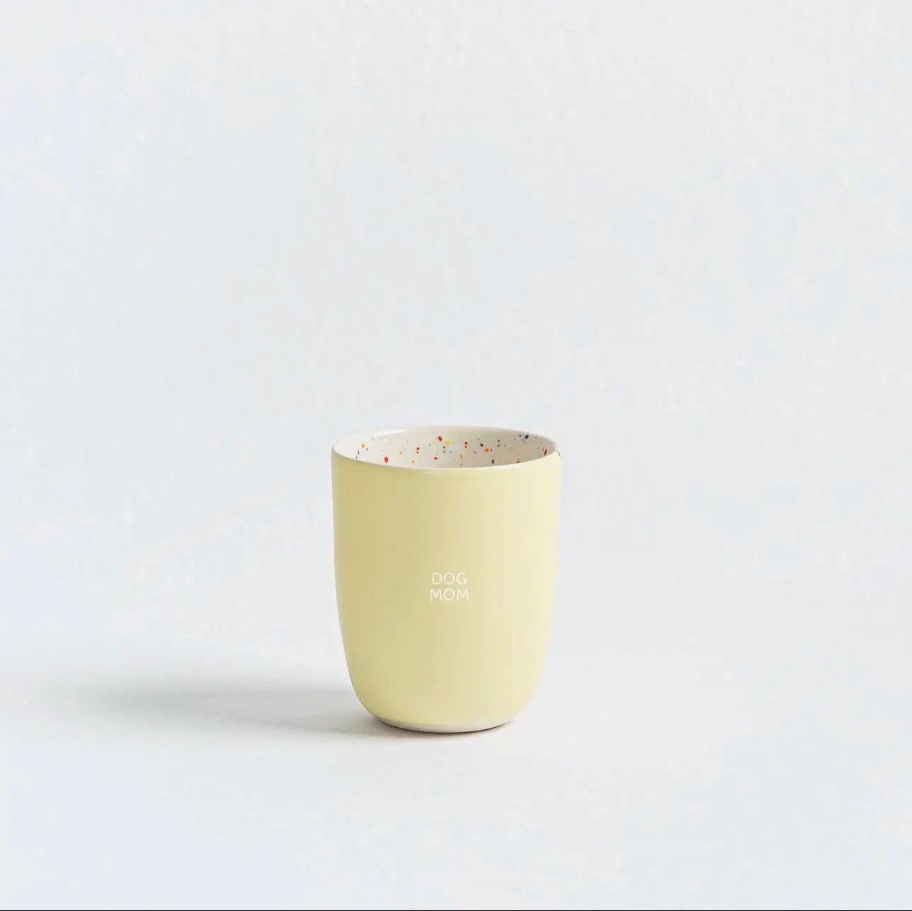 EGG BACK HOME - Dog Mom Cup gelb