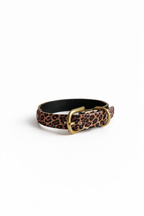 BioThane® LEO x Fettleder Halsband