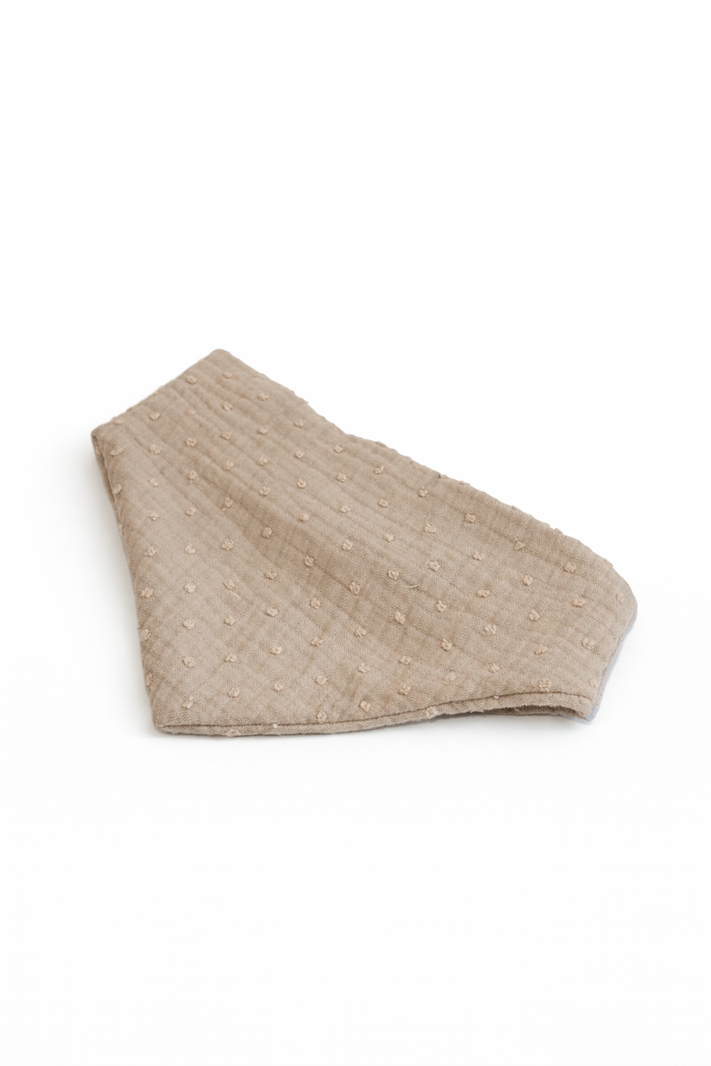 Musselin Halstuch BEIGE DOTS