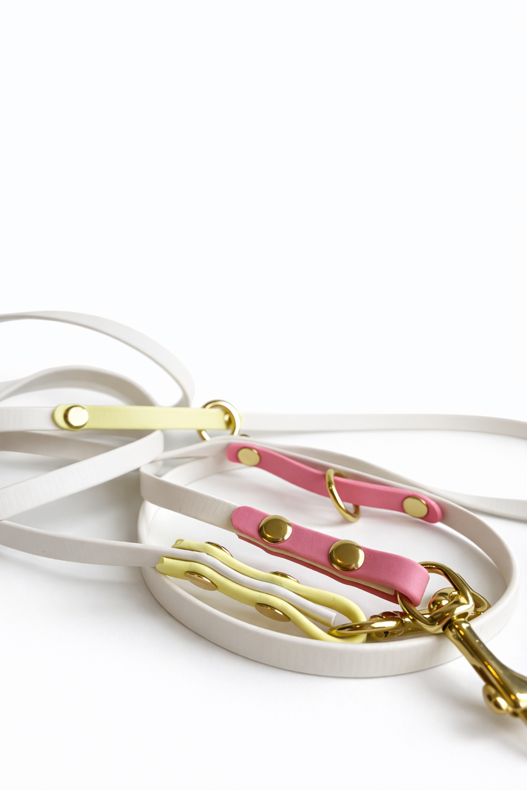 Mix&Match - BioThane® Crossbody Leine Tricolor
