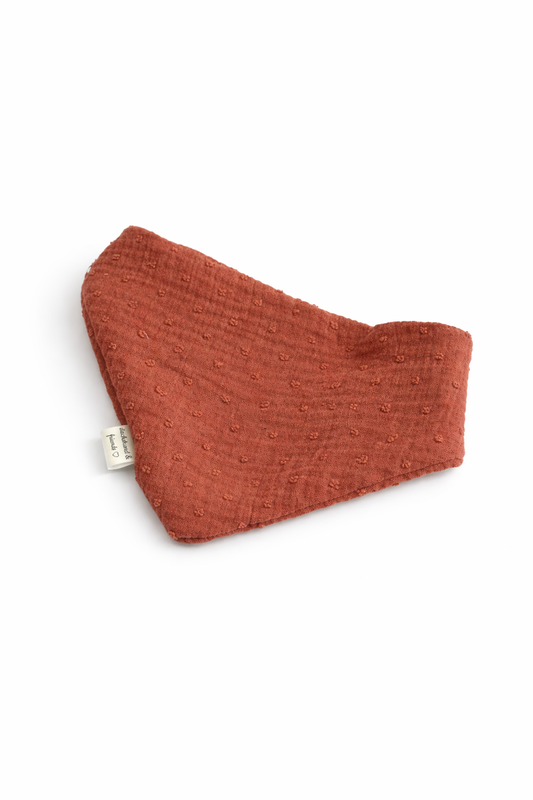 Musselin Halstuch ROST DOTS