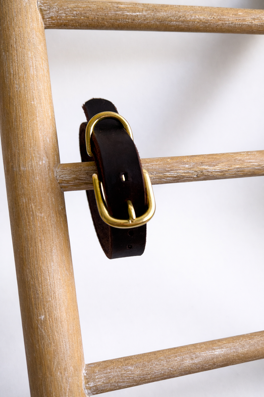 Fettleder Halsband basic